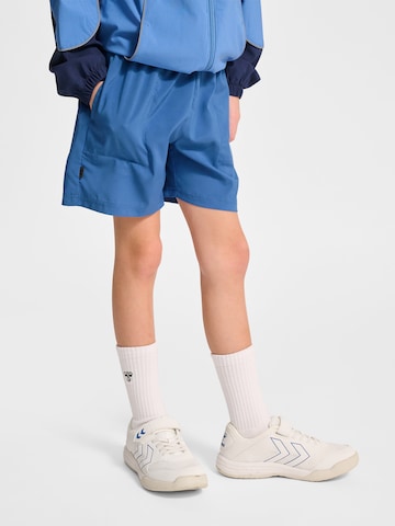 Hummel Loosefit Sportbroek 'Pulse' in Blauw