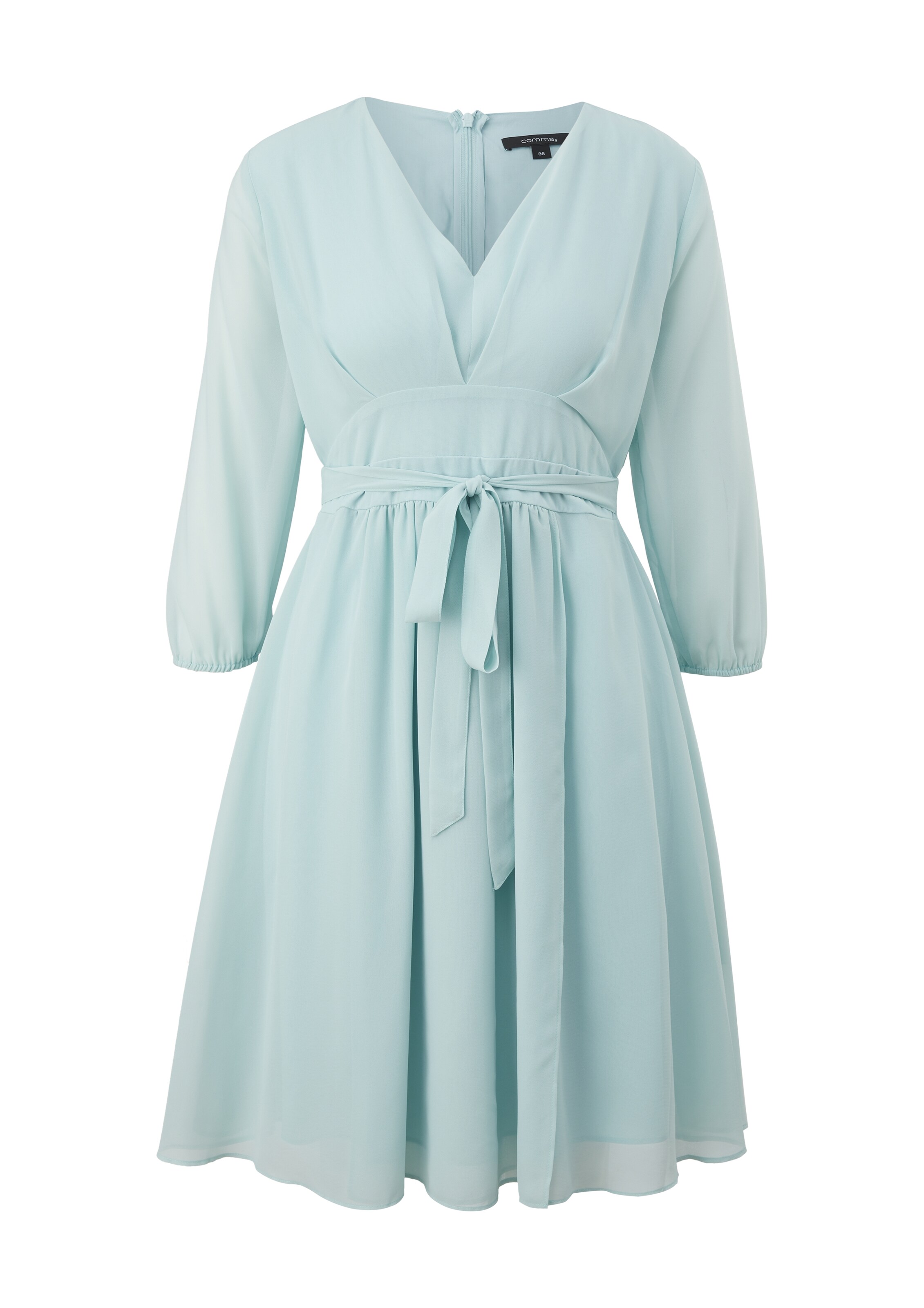 COMMA Kleid in Blau: Vorderseite