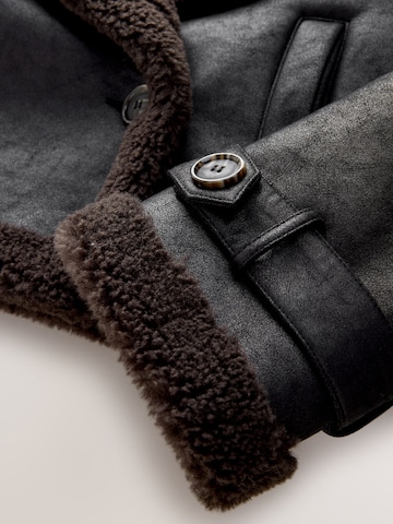 Next Jacke 'Aviator' in Schwarz