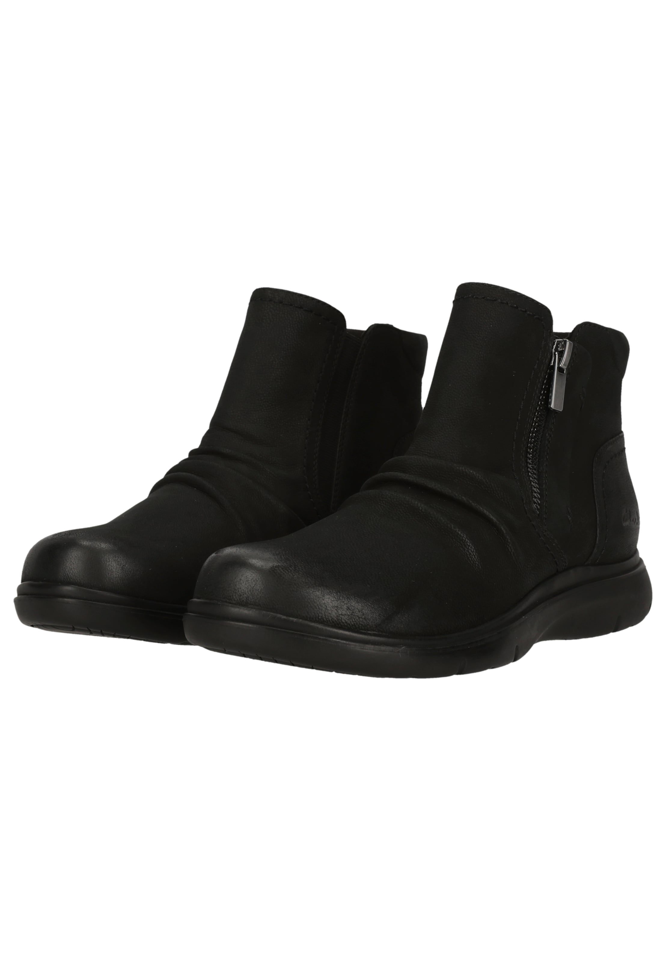 CLARKS Stiefelette in Schwarz