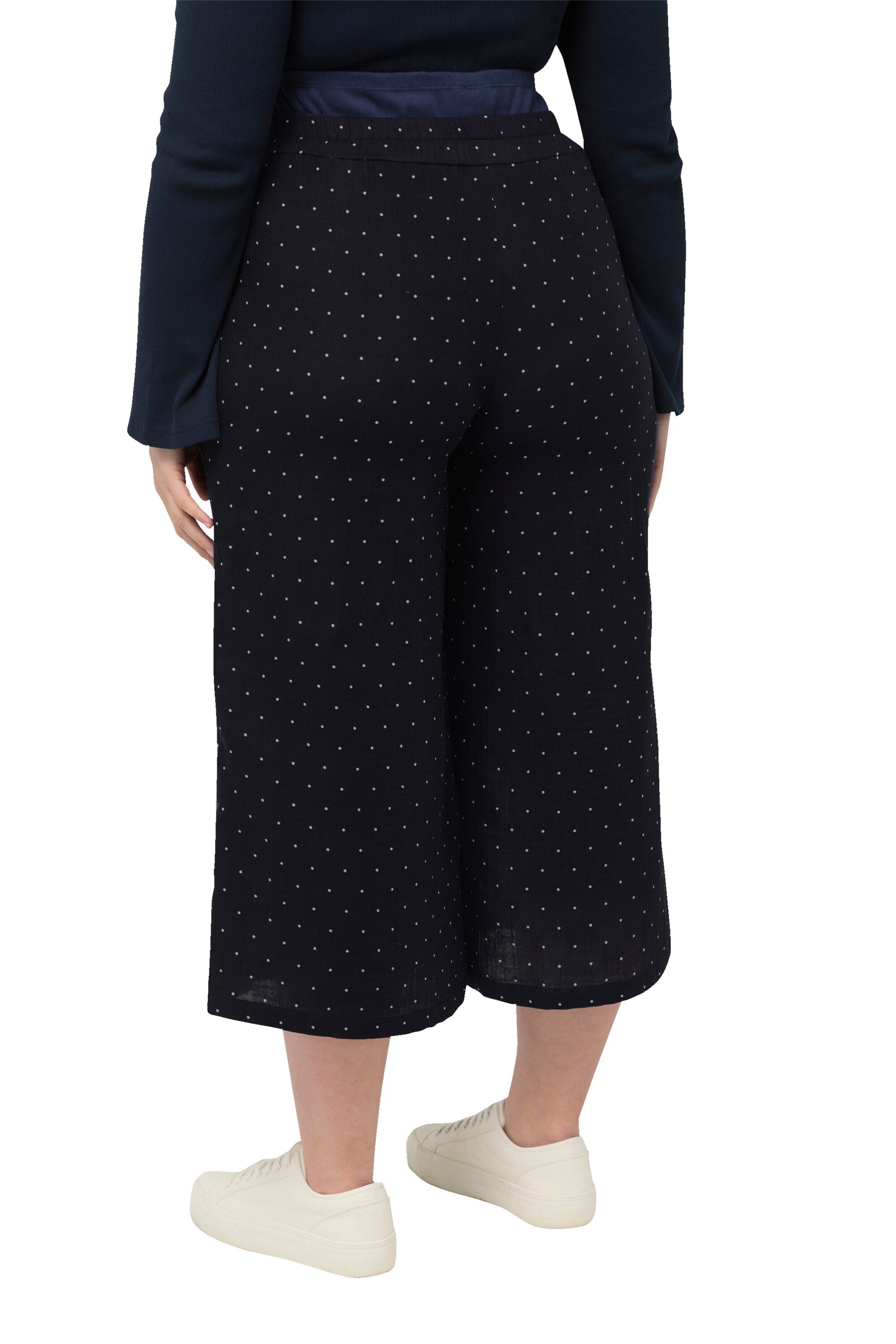 Ulla Popken Wide leg Trousers in Blue