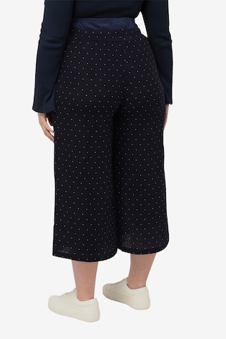 Wide Leg Pantalon Ulla Popken en bleu