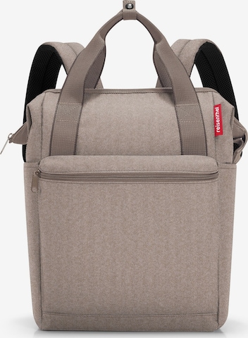REISENTHEL Backpack 'Allrounder' in Grey: front