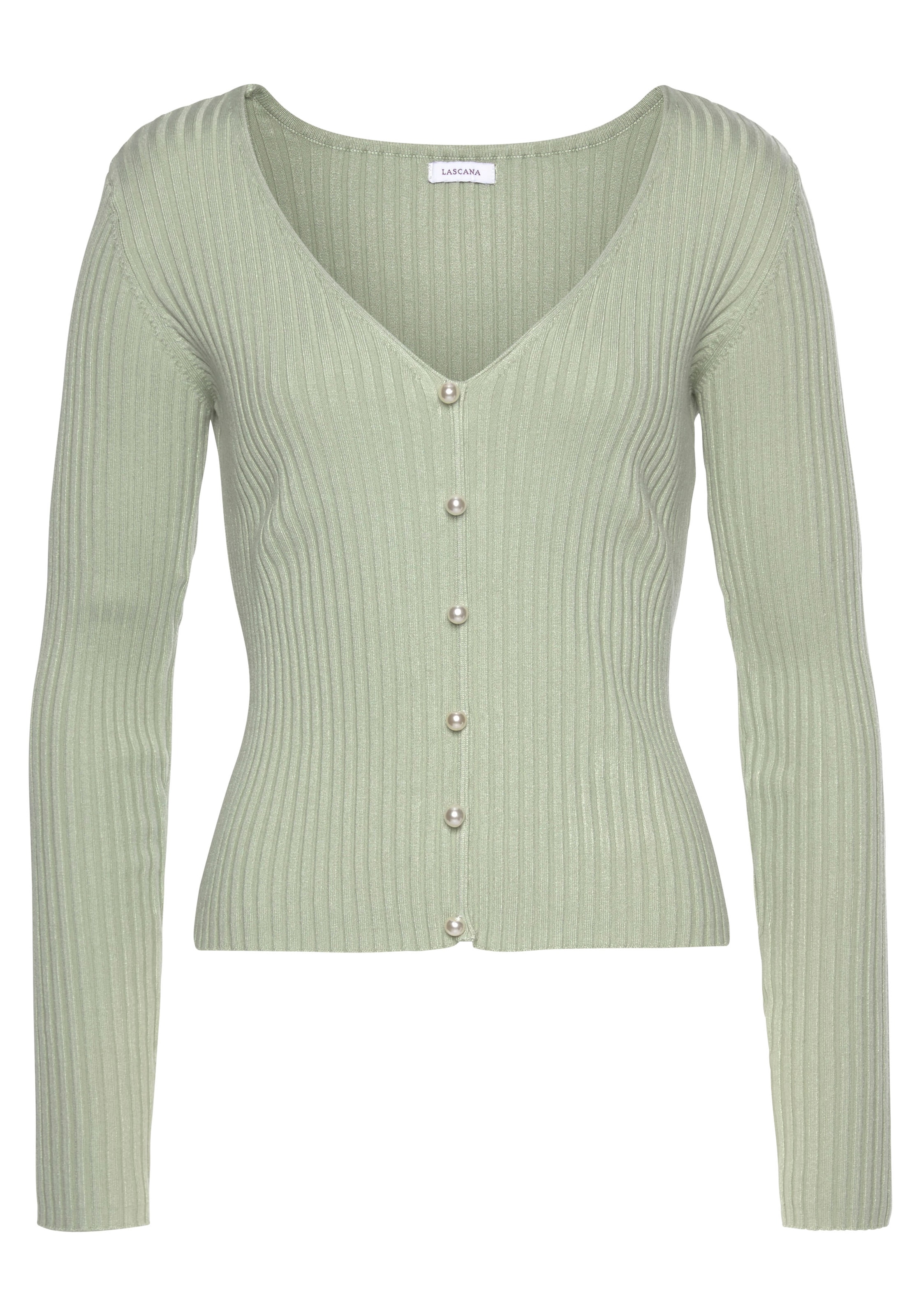 Pull-over LASCANA en vert : devant
