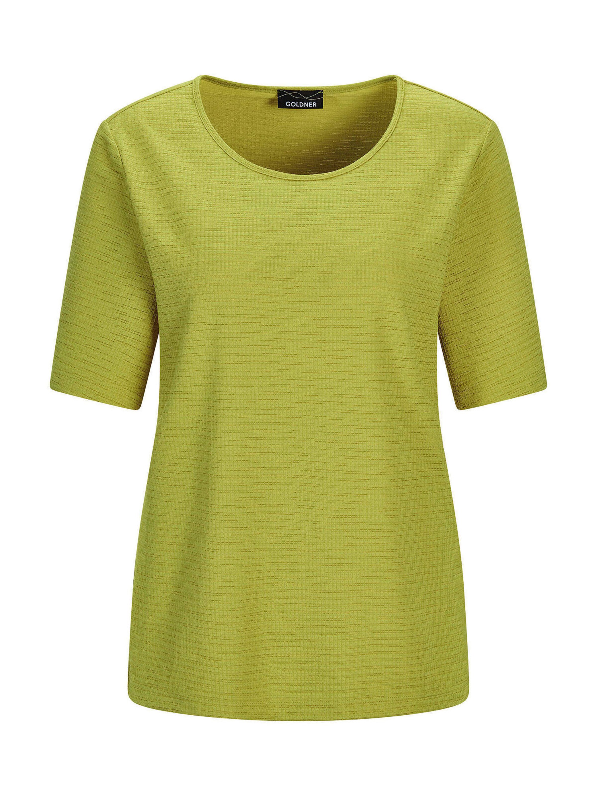Goldner Shirt in de kleur Lichtgroen, Productweergave