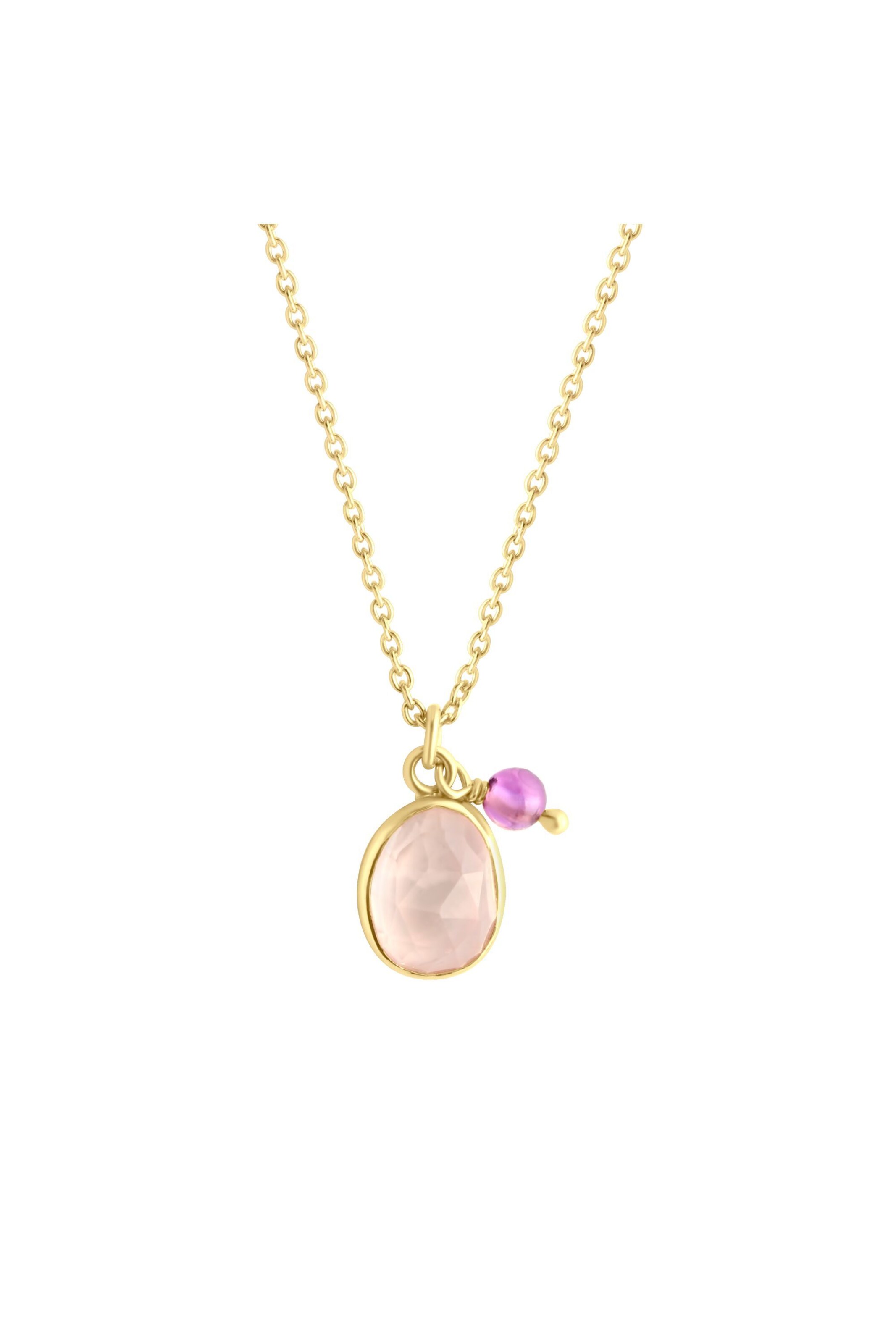 Jamelli Necklace in Yellow: front