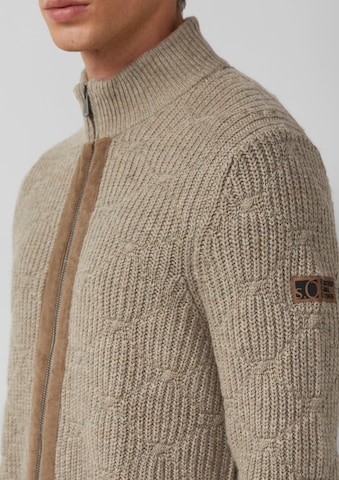 s.Oliver Gebreid vest in Beige
