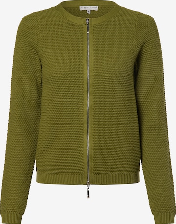 Marie Lund Knit Cardigan in Green: front