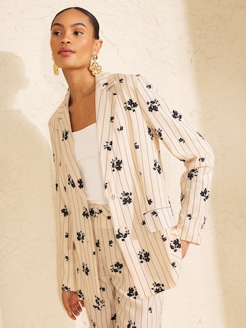 love & roses Blazer in Beige