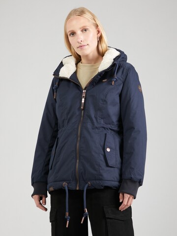 Ragwear Tussenparka 'DANKKA' in Blauw: voorkant