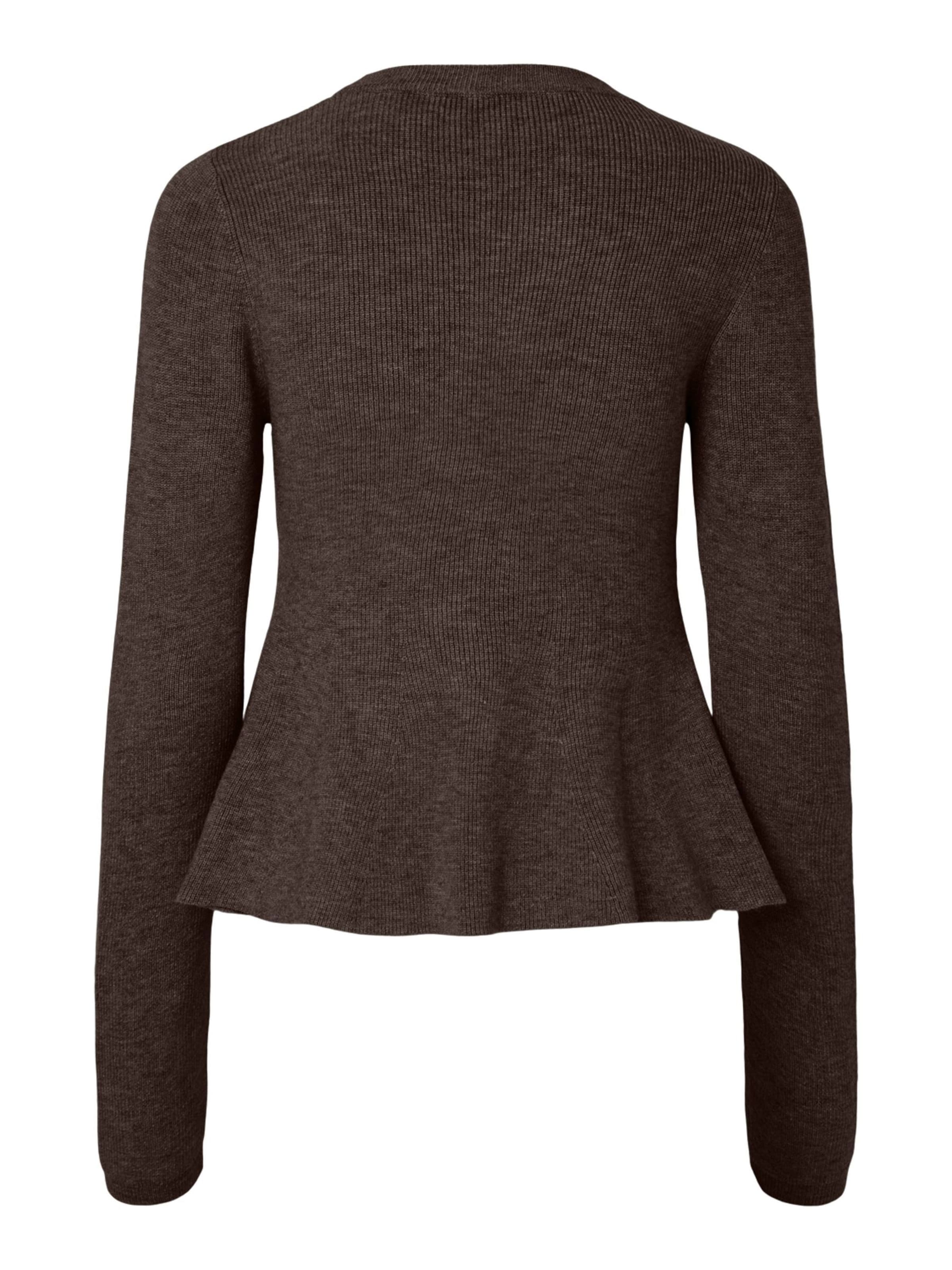 PIECES - Jersey 'PCJan' en marrón