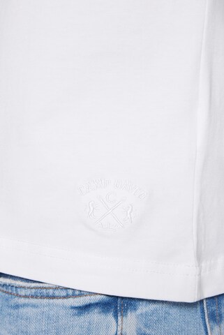 CAMP DAVID T-Shirt in Weiß