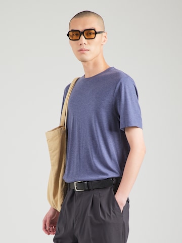 BOSS Black T-shirt 'P-Tessler' i blå: framsida