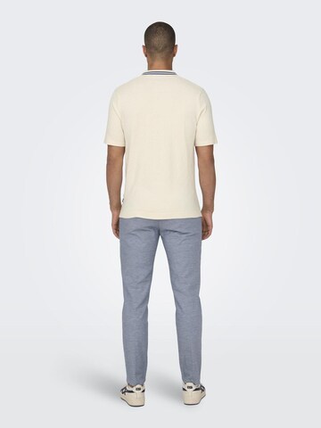 Pull-over 'DENNIS' Only & Sons en blanc