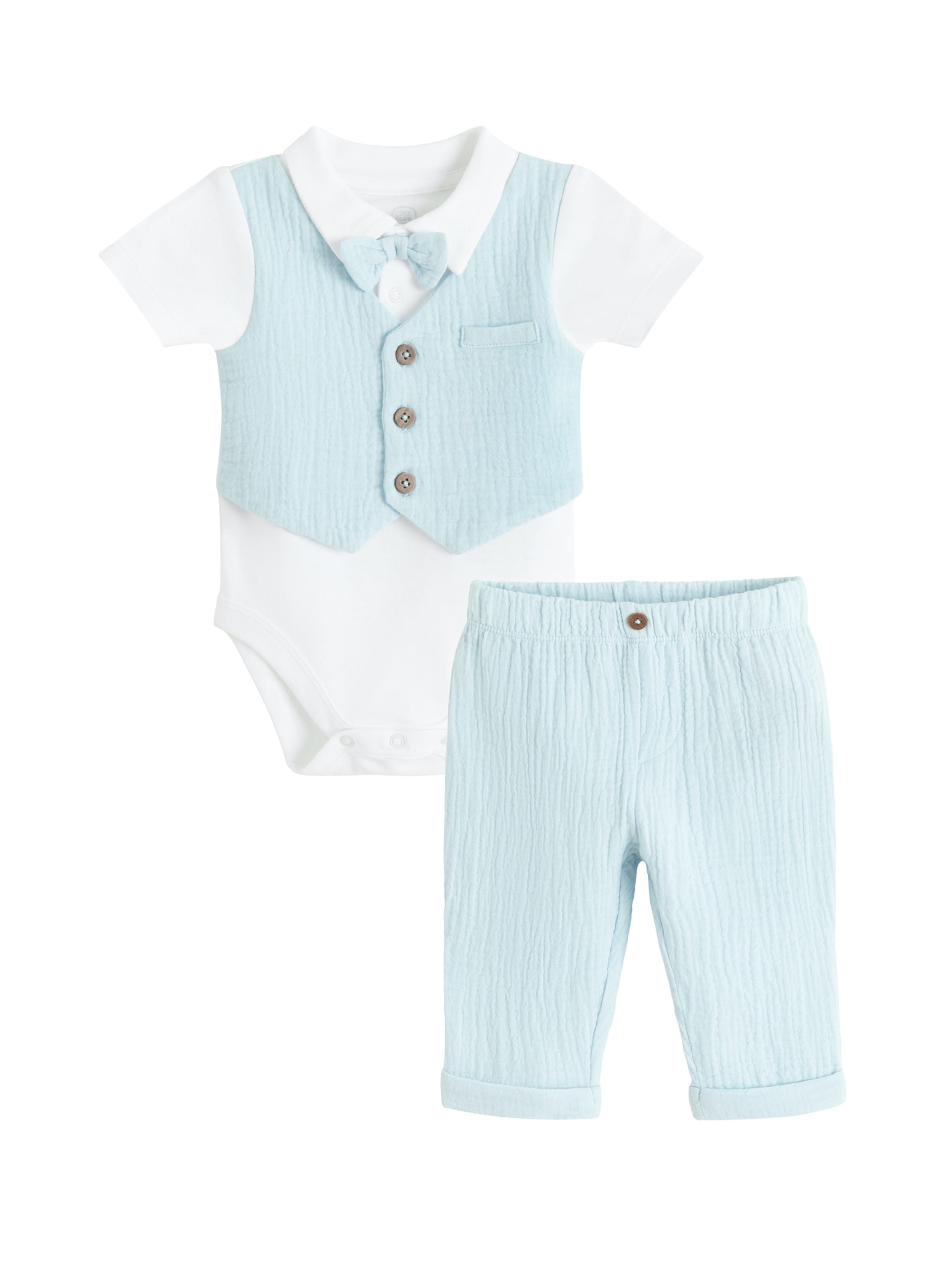 Cool Club Set in hellblau / weiß, Produktansicht