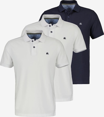 LERROS Shirt 'Basic' in Blau: Vorderseite