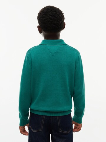 Pull-over 'Essential' TOMMY HILFIGER en vert