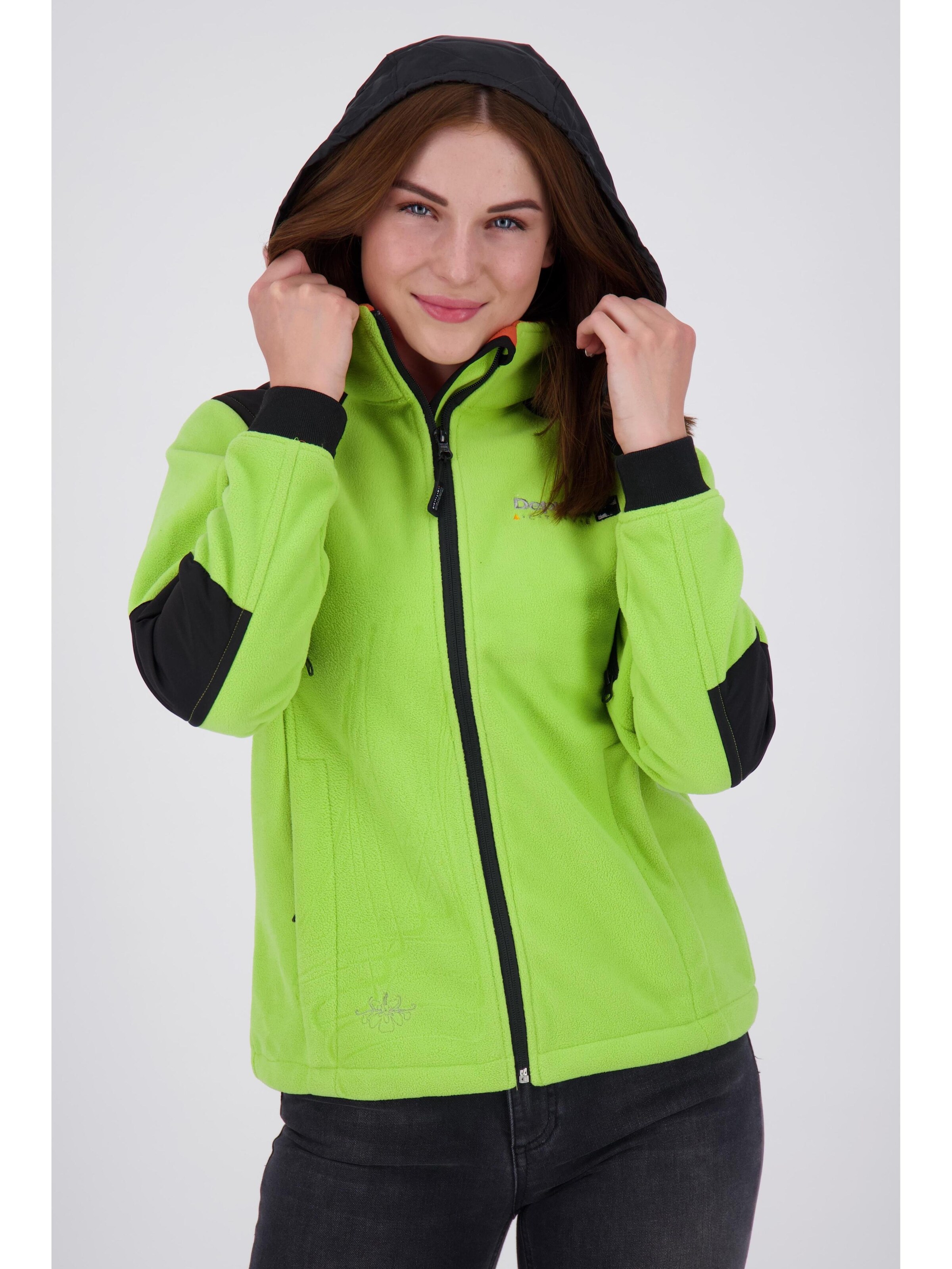 deproc Fleecejacke 'CANADA Women'‌‌ in Grün