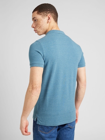 Superdry - Camisa 'CLASSIC' em azul