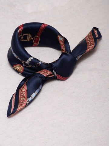 MayTree Scarf 'Modern Life' in Blue