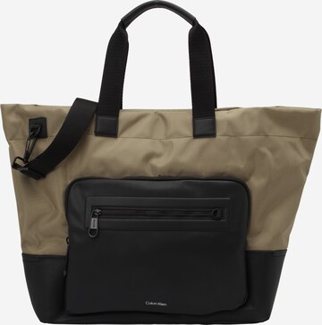 Calvin Klein Shopper i grøn: forside