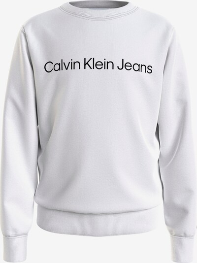 Calvin Klein Jeans Sweatshirt in Black / White, Item view