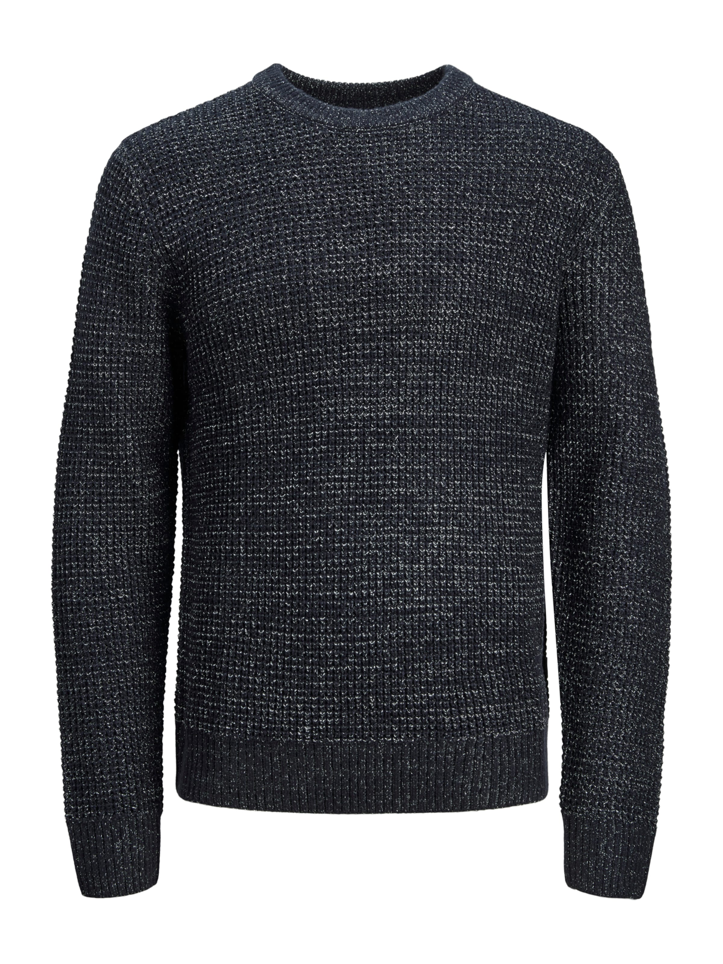 JACK & JONES Pullover 'JJGLOBAL' in Blau: Vorderseite