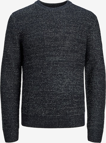 JACK & JONES Свитер 'JJGLOBAL' в Синий: спереди