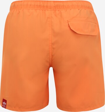 ALPHA INDUSTRIES Badeshorts i orange