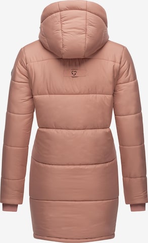 Ragwear Płaszcz zimowy 'Relive' w kolorze różowy