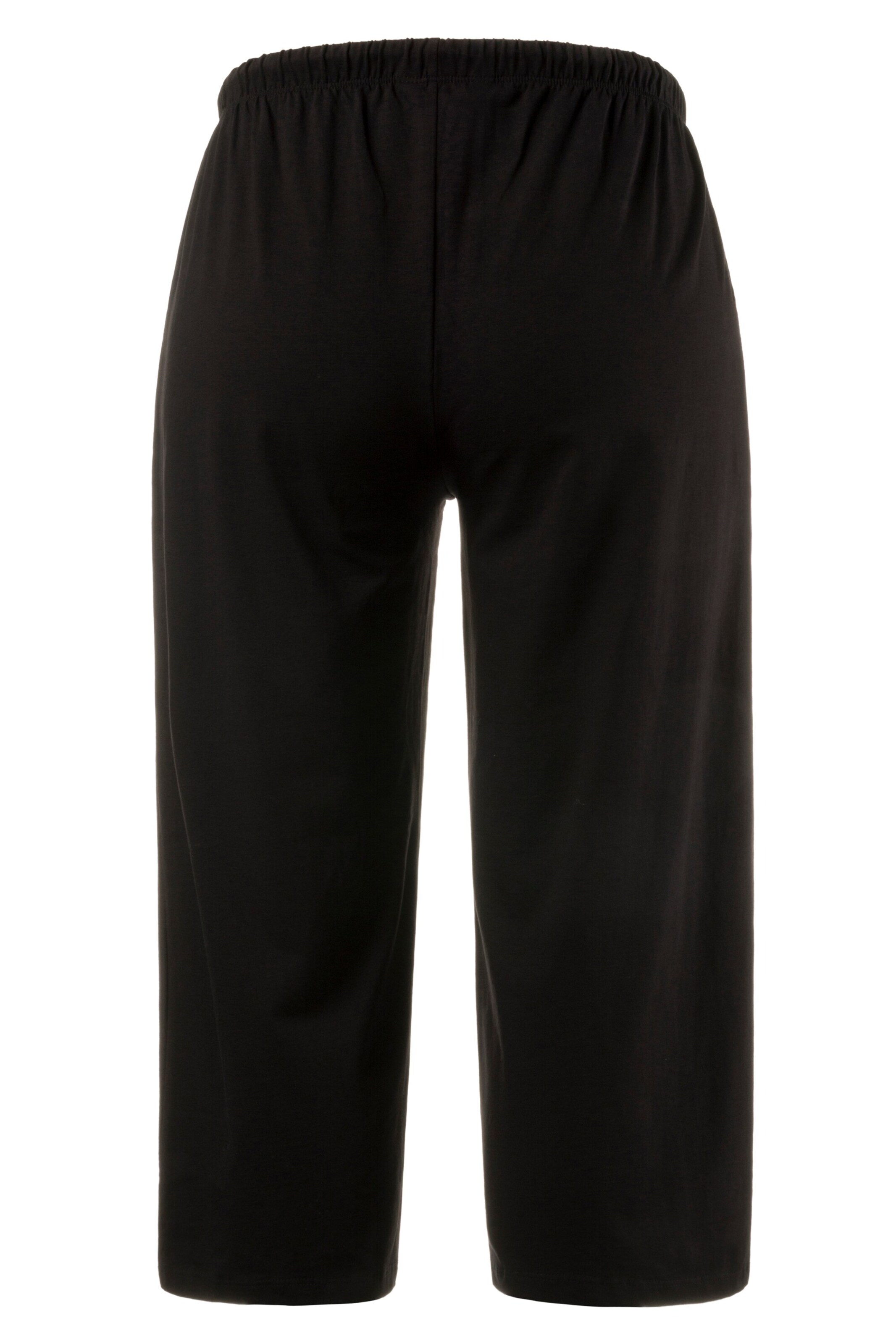 Ulla Popken Regular Broek in Zwart