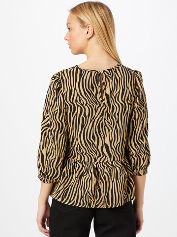 VILA Blouse 'Vizeena' in Brown