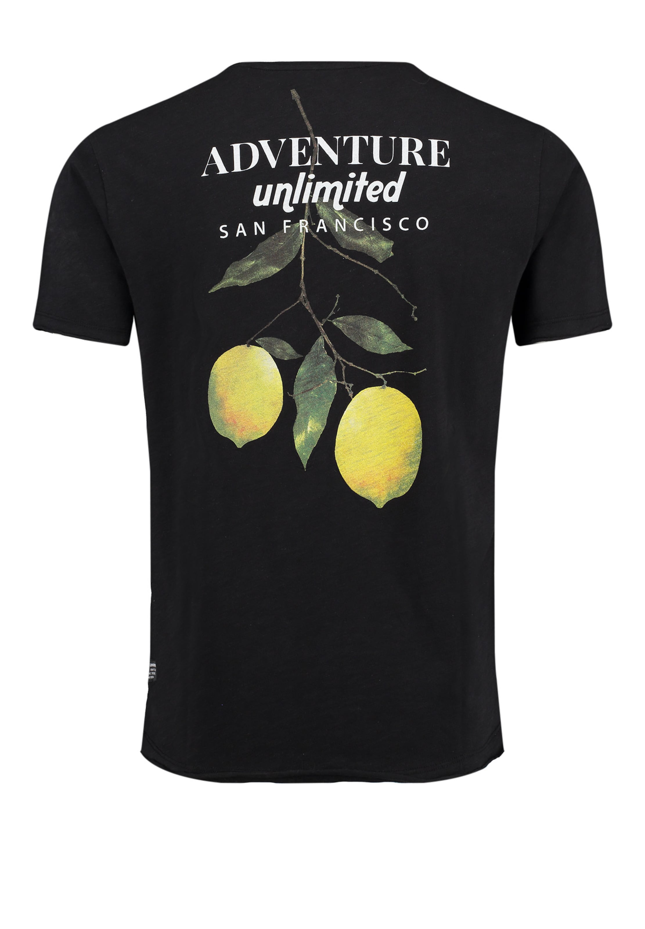 T-Shirt 'Citrus Tree' Key Largo en noir