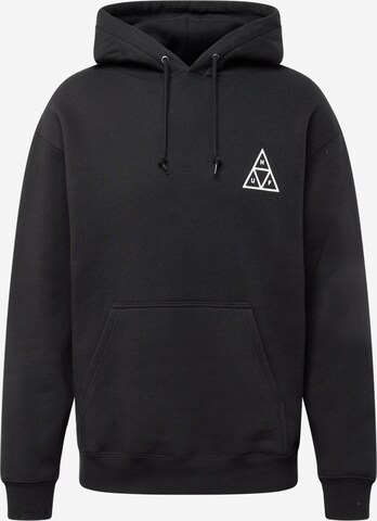 HUF Sweatshirt in Zwart: voorkant