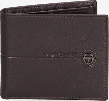 Porte-monnaies Sergio Tacchini en marron : devant
