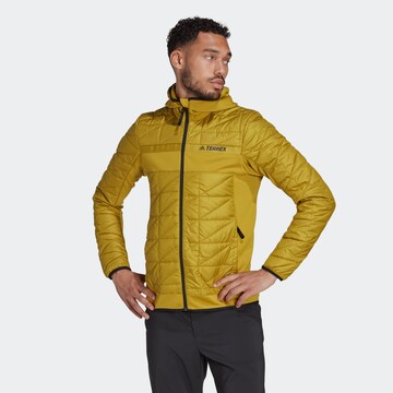 ADIDAS TERREX Outdoorjas in Groen: voorkant