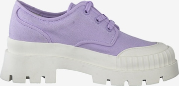 TAMARIS Lace-up shoe in Purple