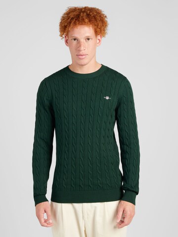 GANT Sweter w kolorze zielony: przód