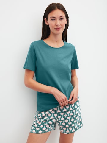 CALIDA Pyjamahose 'Favourites Beach'‌‌‌‌‌‌‌‌‌ in Grün: Vorderseite