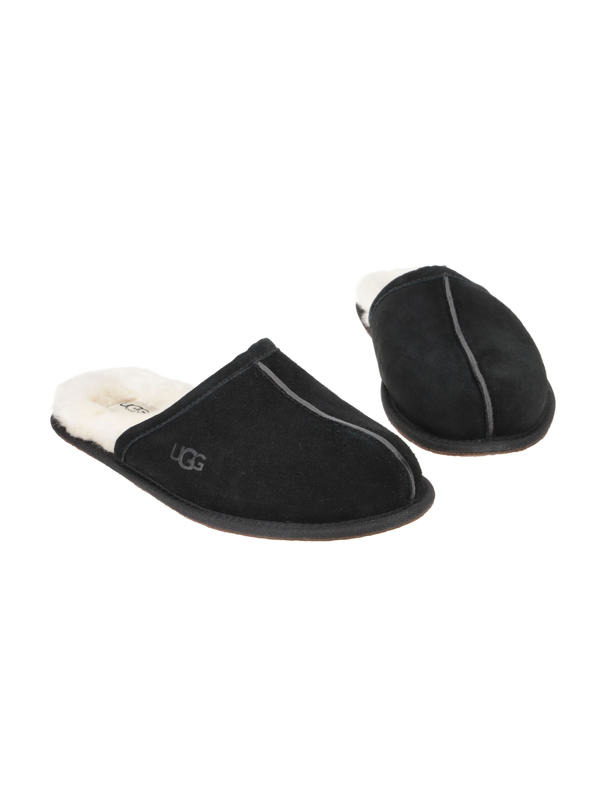 UGG Pantolette 'UGG Scuff Herren Hausschuhe schwarz beige'‌‌‌ in Schwarz