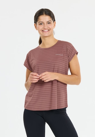 ENDURANCE Performance shirt in Red: front