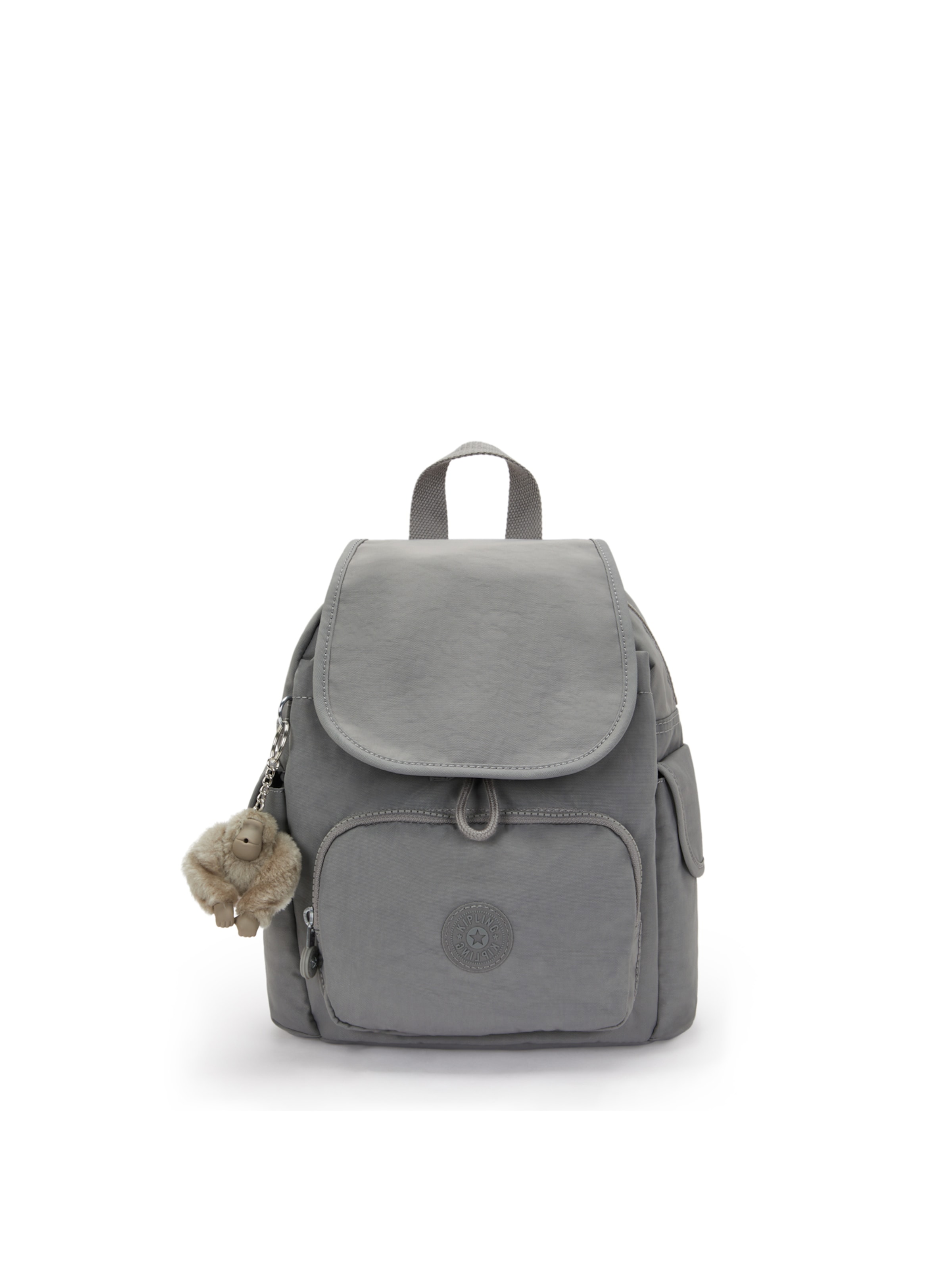 KIPLING Batoh 'City' – šedá: přední strana