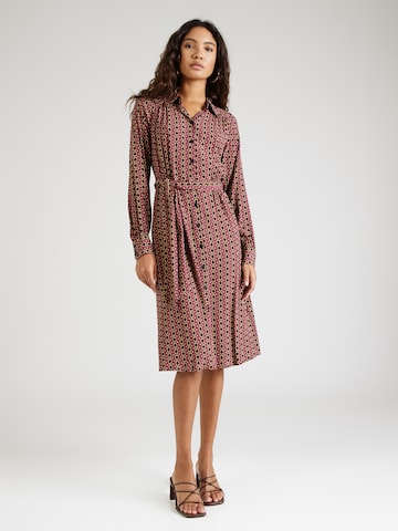 King Louie Shirt Dress 'Jeanne' in Pink: front