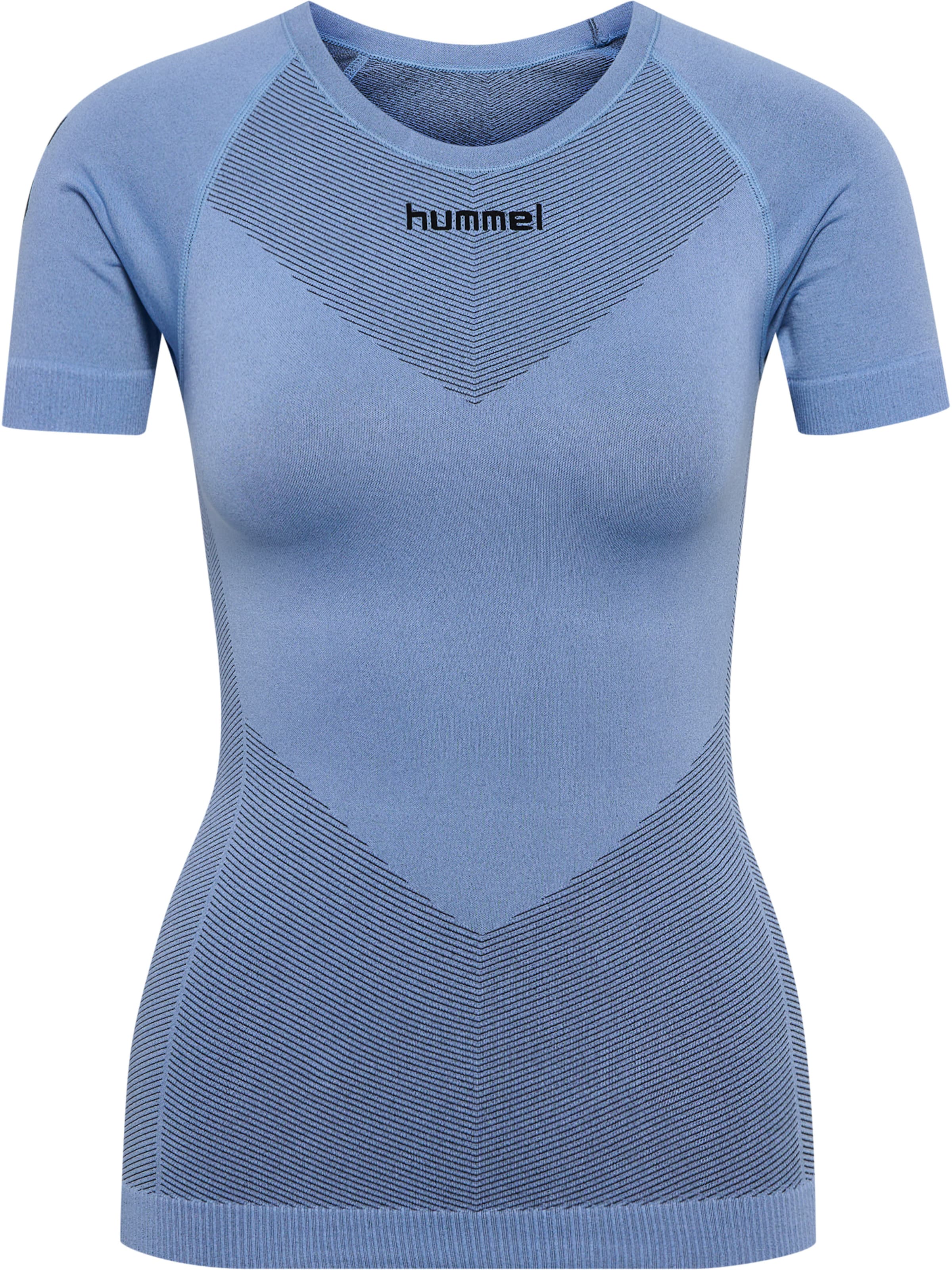 Hummel Shirt in Blau: Vorderseite