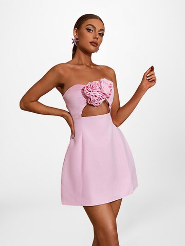 Mew Mews Kleid 'Kinsley' in Pink: Vorderseite