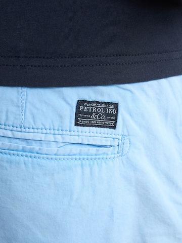 Petrol Industries Szabványos Chino nadrág - kék