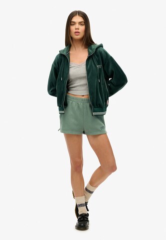 Superdry Regular Trousers in Green