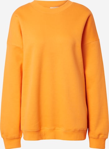 WEEKDAY Sweatshirt in Orange: front