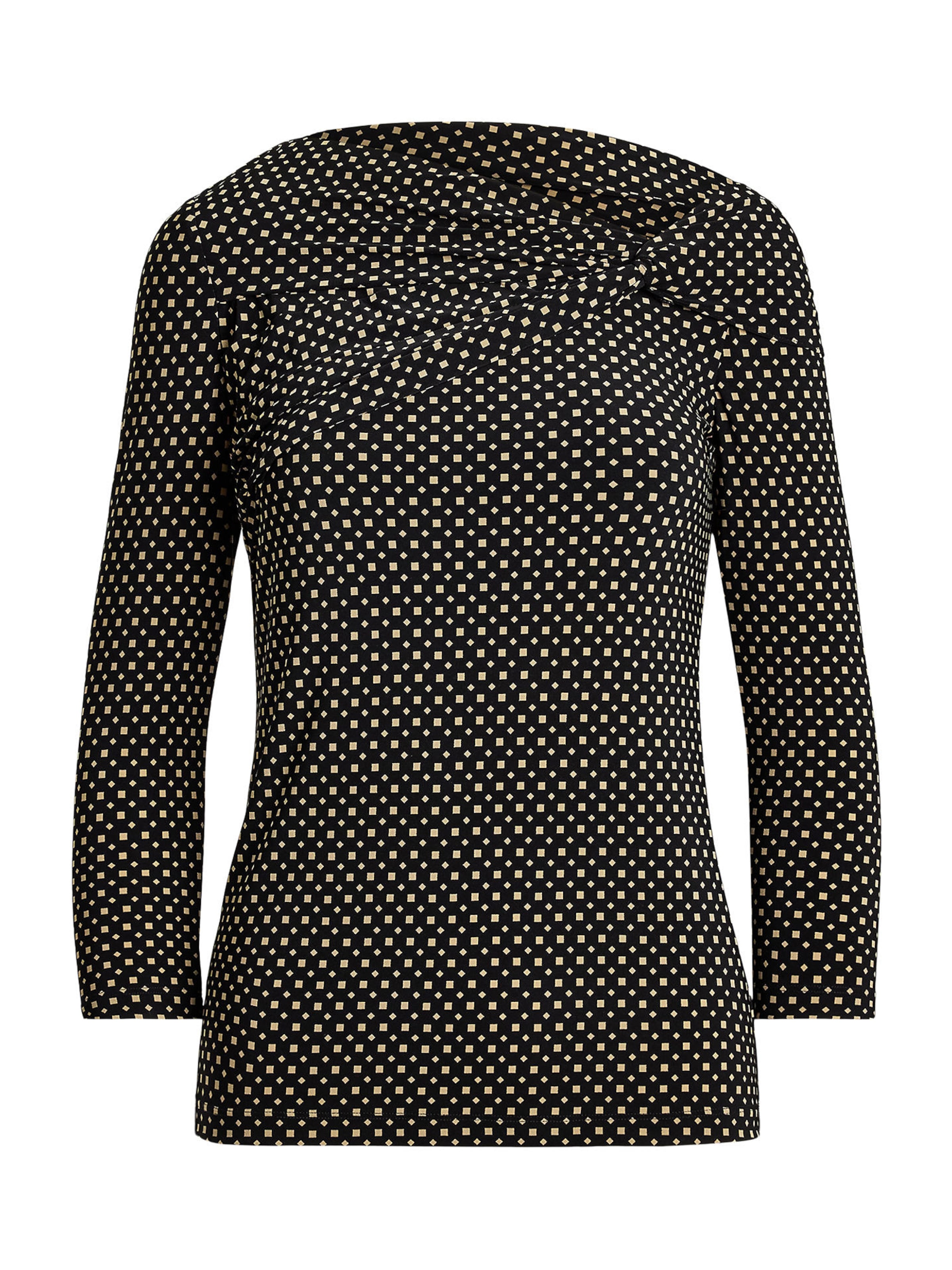 Maglietta 'CLASSIC' di Lauren Ralph Lauren in nero: frontale