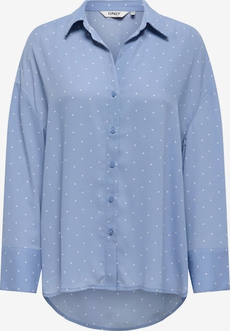 ONLY Bluse 'ONL Oregon' in Blau: Vorderseite